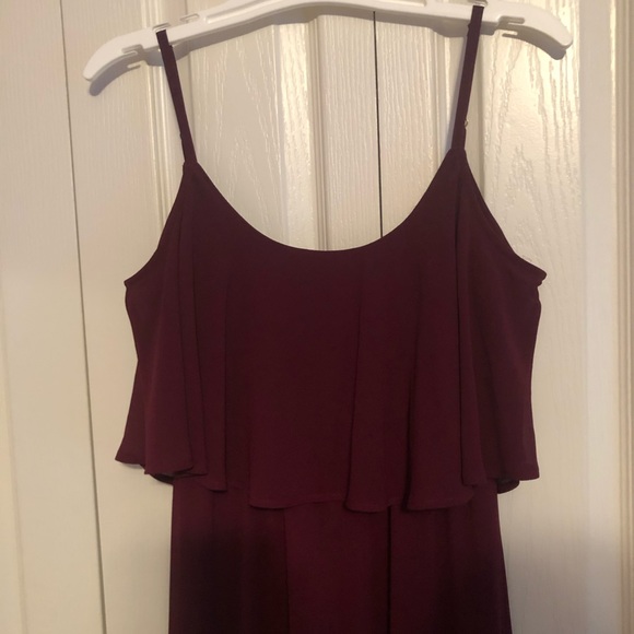 NWOT show me your Mumu plum bridesmaid maxi dress size small - Picture 5 of 8